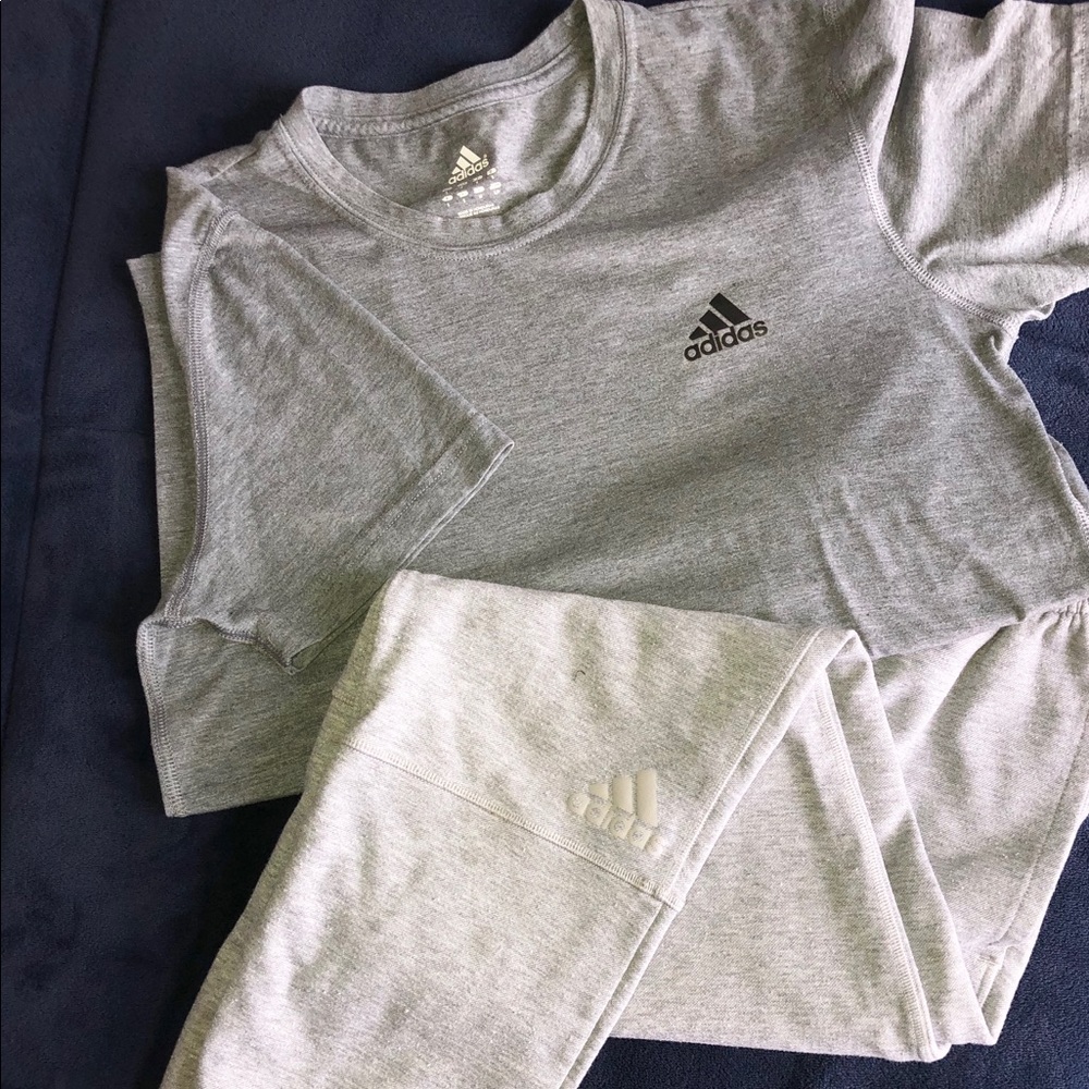 Adidas T-Shirt and Joggers